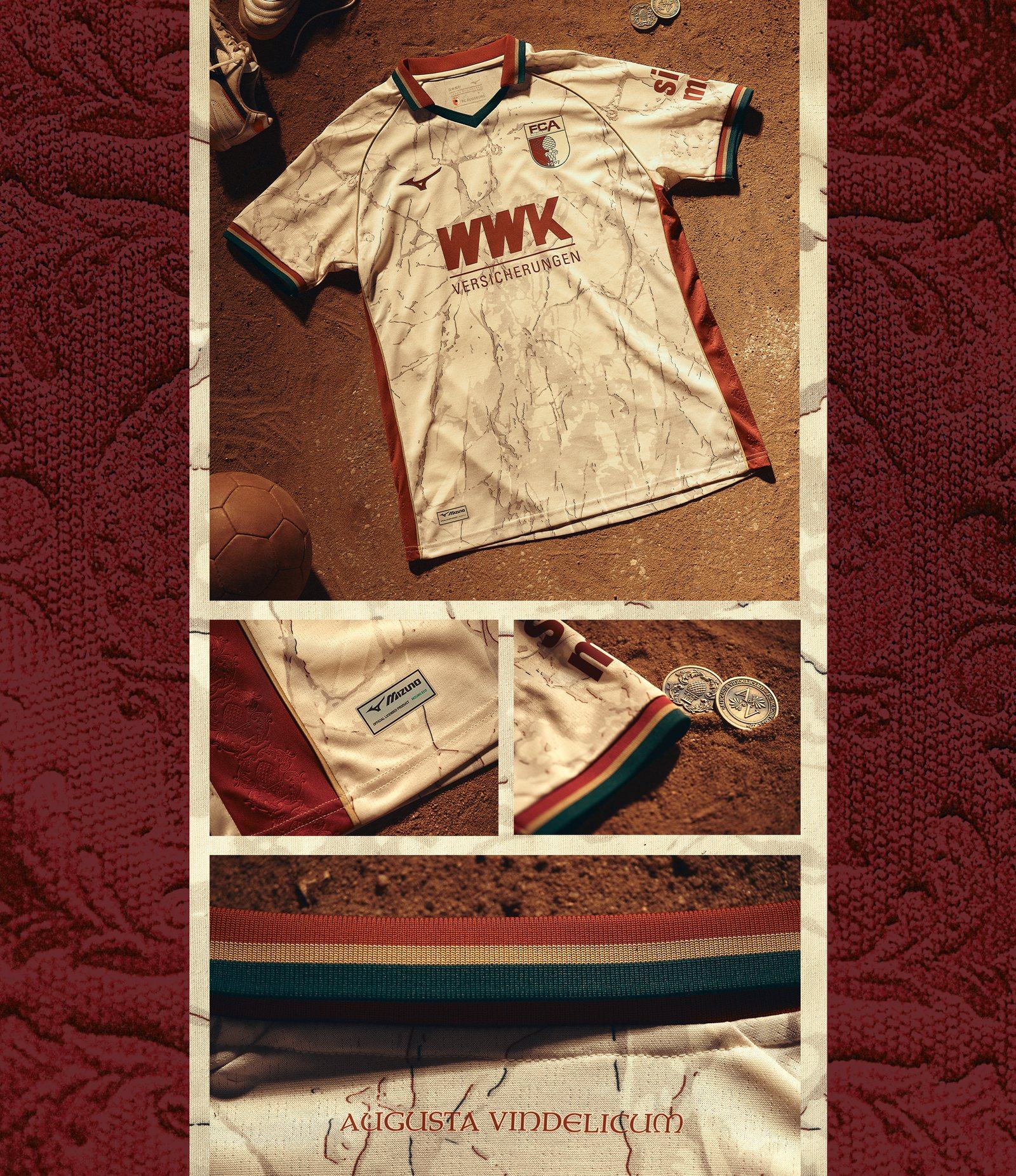 Trikot-Highlight des Heimtrikots.